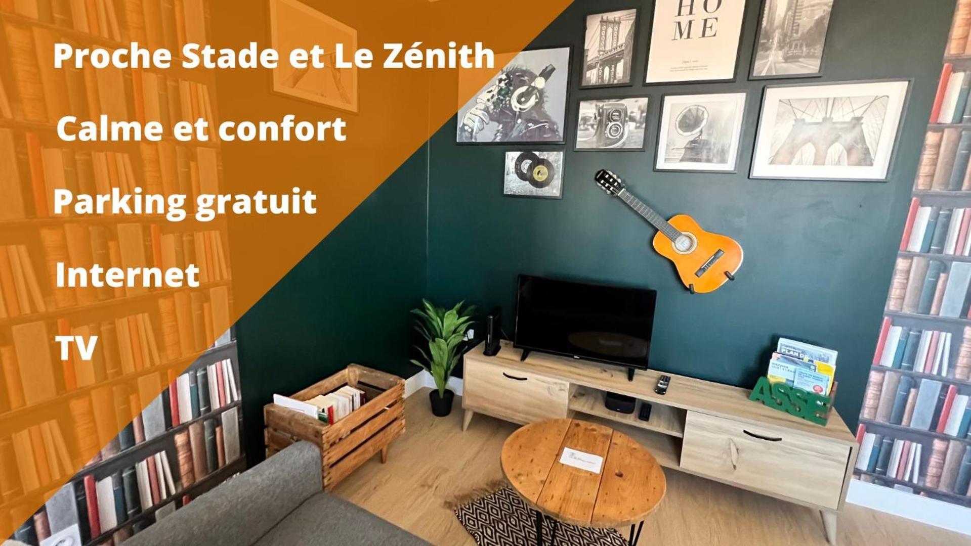 Le Zenith Apartment Сент Етиен Екстериор снимка